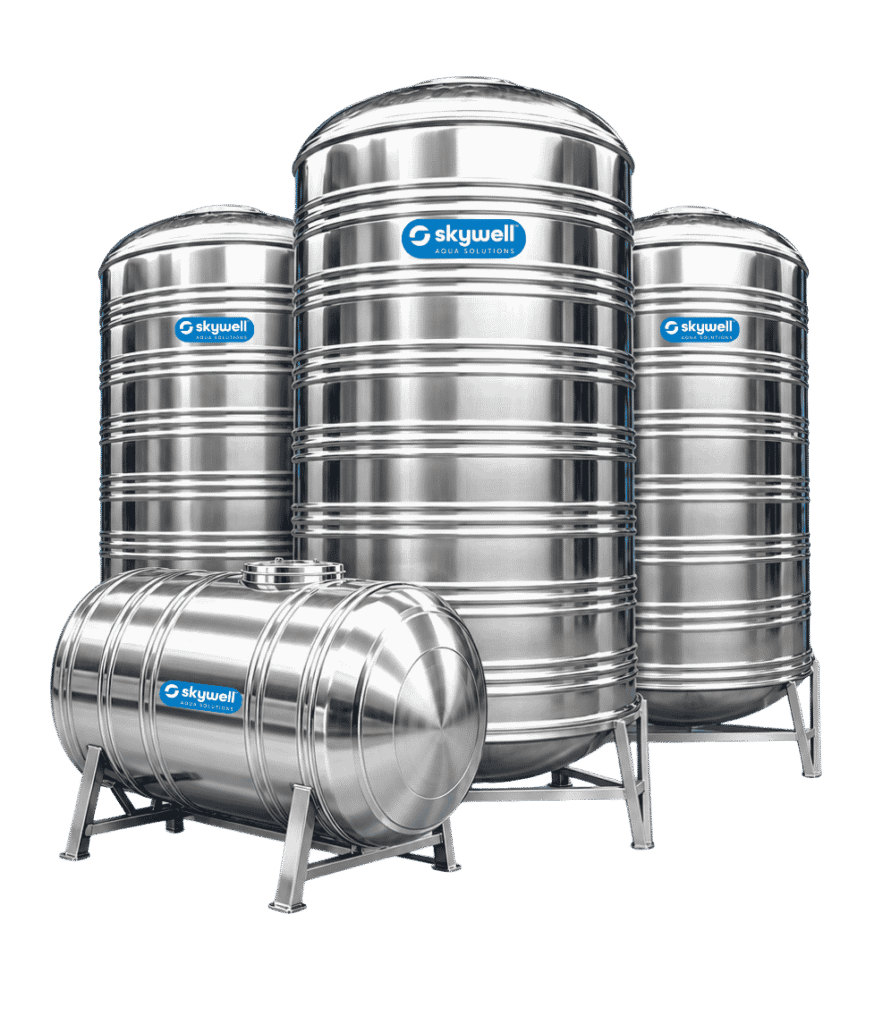 Stainless Steel Water Tanks Manufactured in various sizes